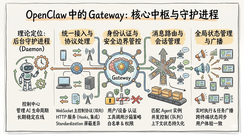 Gateway（网关） — OpenClaw screenshot