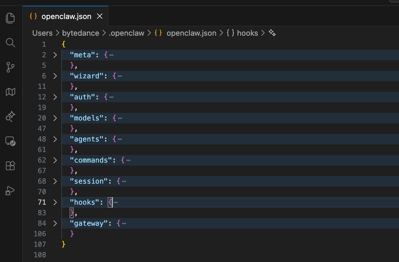 模型配置解读 — OpenClaw screenshot