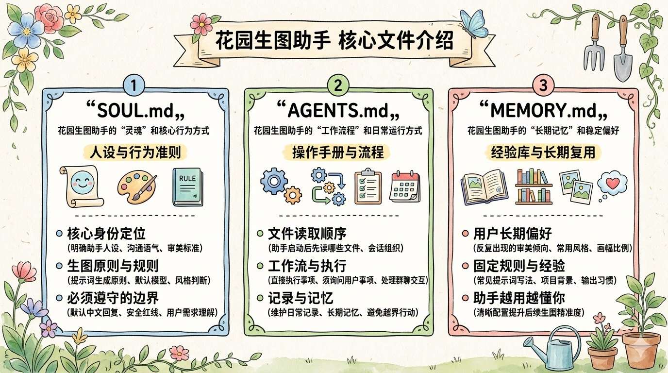 Image agent persona and memory design