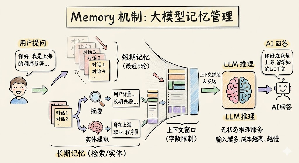 对话记忆:Memory 机制 — OpenClaw screenshot