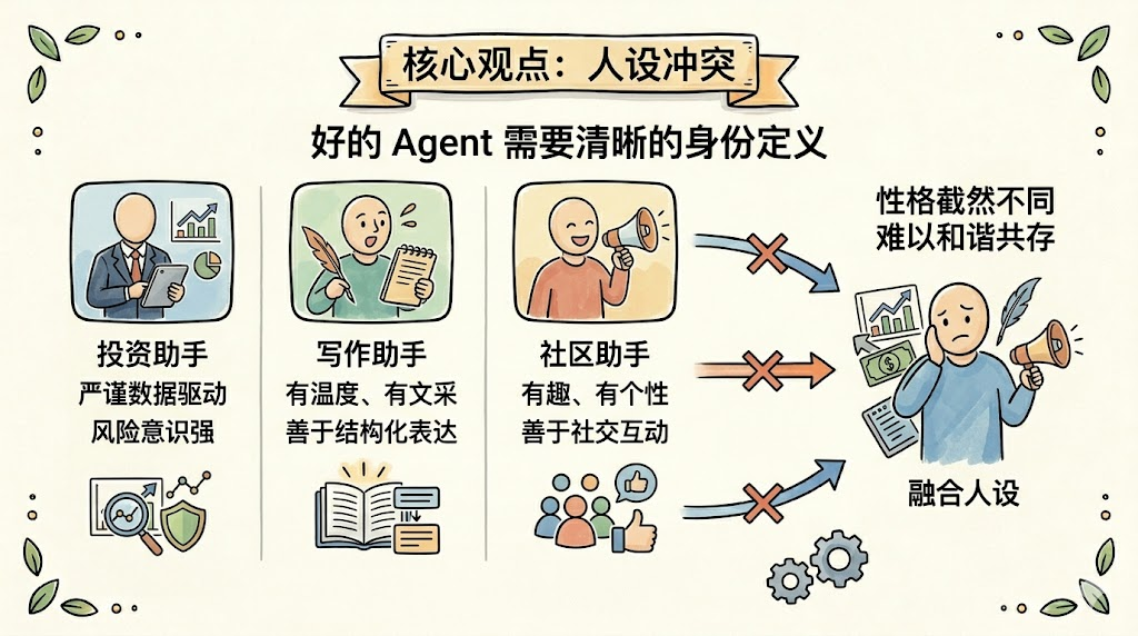 Persona conflicts diagram