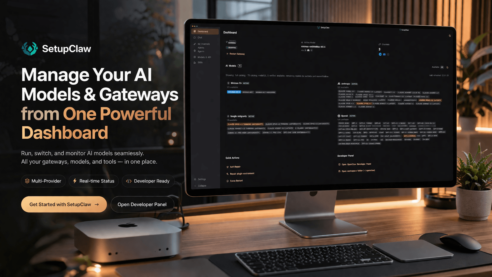 SetupClaw APP Preview